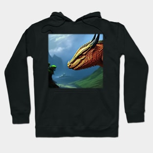 Dragon - AI-Generated Hoodie